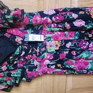 BCBG floral romper